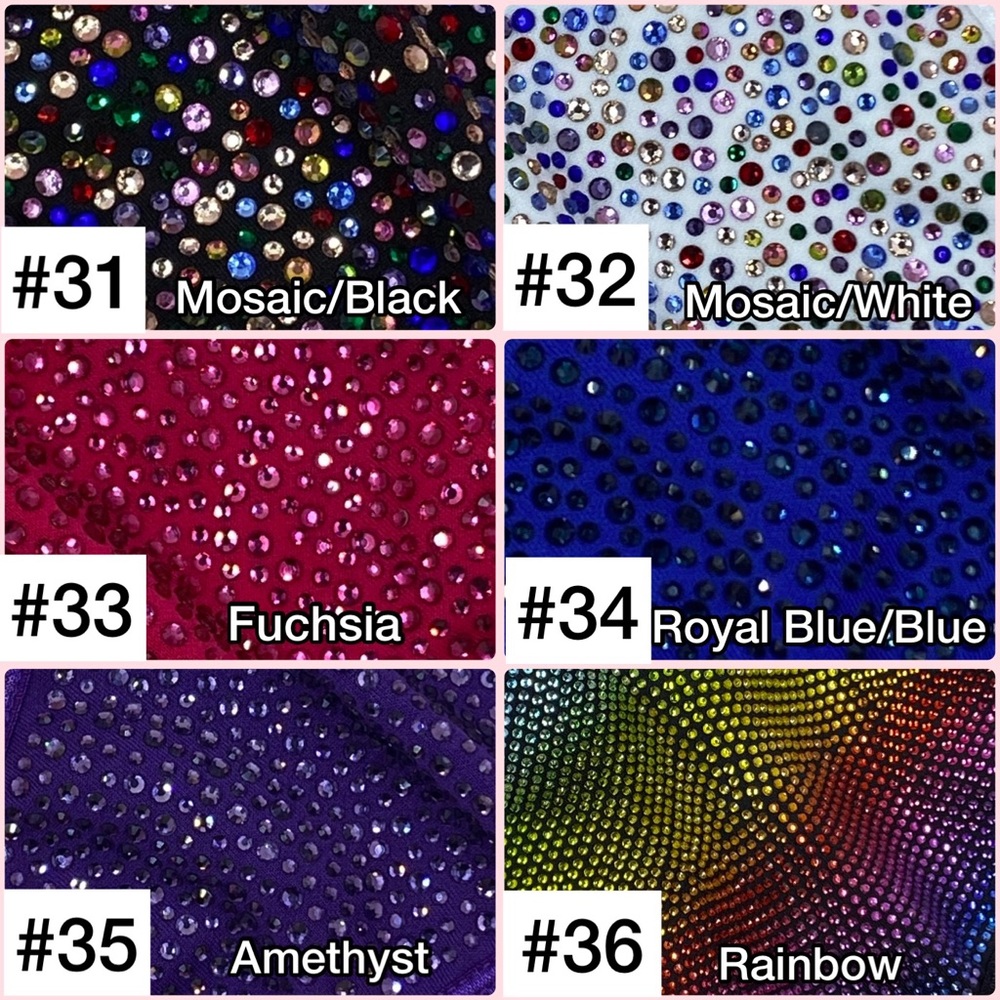 Crystal Bling Face Masks - Picture 9 of 15